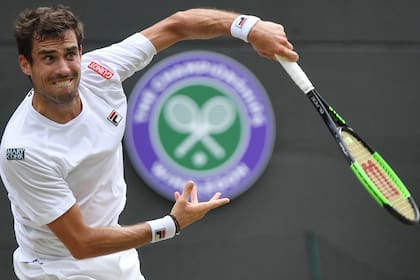 Pella luchó, pero no pudo con el español Bautista Agut, que se impuso por 7-5, 6-4, 3-6 y 6-3; de todos modos, Wimbledon fue un quiebre en su carrera