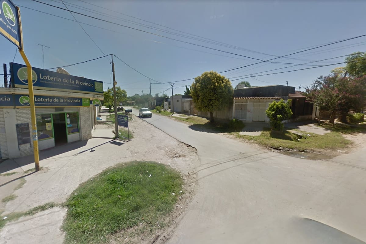 Pellegrini y José Ingenieros, en Zárate, donde un ferretero mató de varios tiros a un ladrón que entró a robar en su local