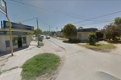 Pellegrini y José Ingenieros, en Zárate, donde un ferretero mató de varios tiros a un ladrón que entró a robar en su local