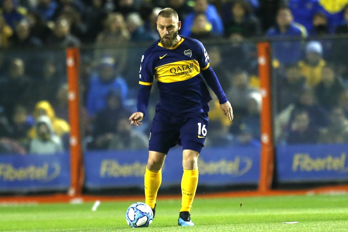 Pelota al pie: Daniele De Rossi mostró varios destellos de su roce internacional