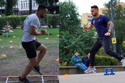 Penalty box y funcional, dos elegidos por lo alumnos de fitness en el parque