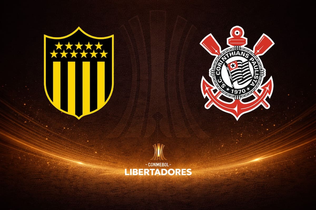 Peñarol y Corinthians disputaron uno de los encuentros de la jornada de la Copa Libertadores
