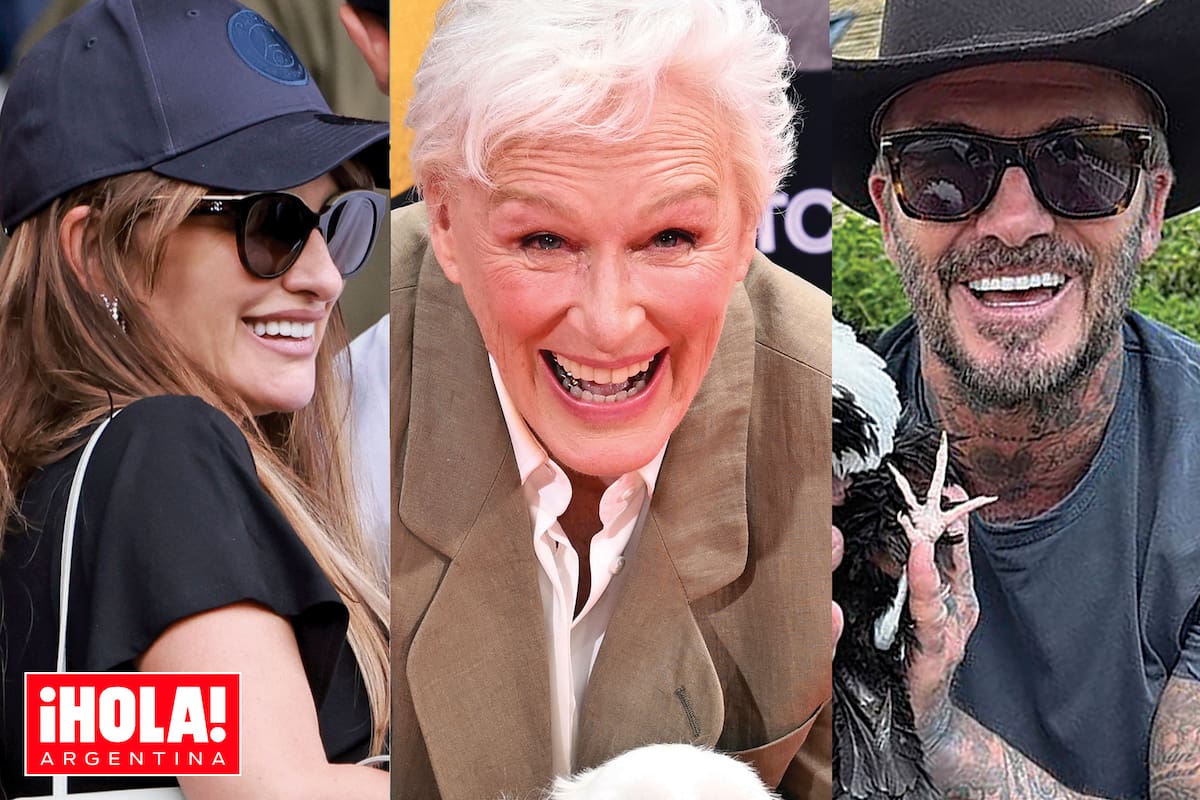 Penélope Cruz, Glenn Close y David Beckham, de celebración y festejos