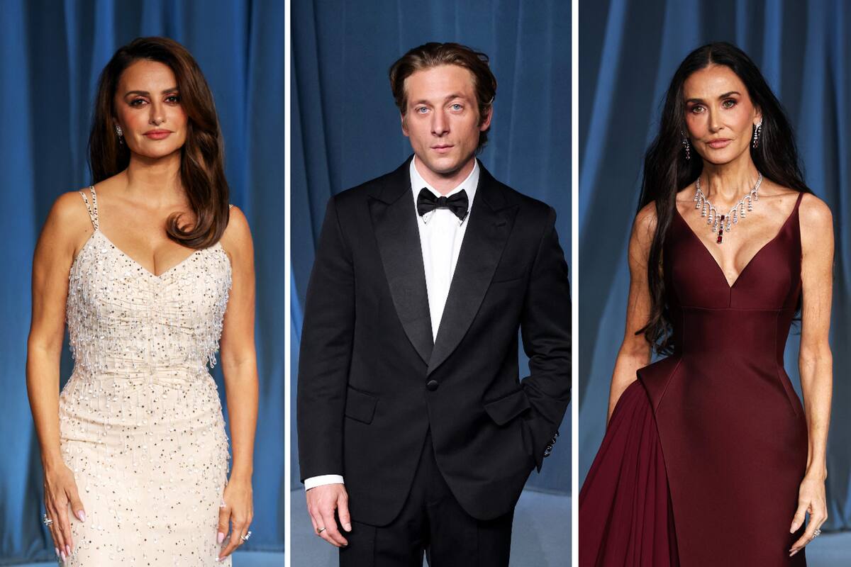 Penélope Cruz, Jeremy Allen White y Demi Moore, entre los invitados a la fiesta de la Academia del ciencias y artes cinematográficas en Hollywood
