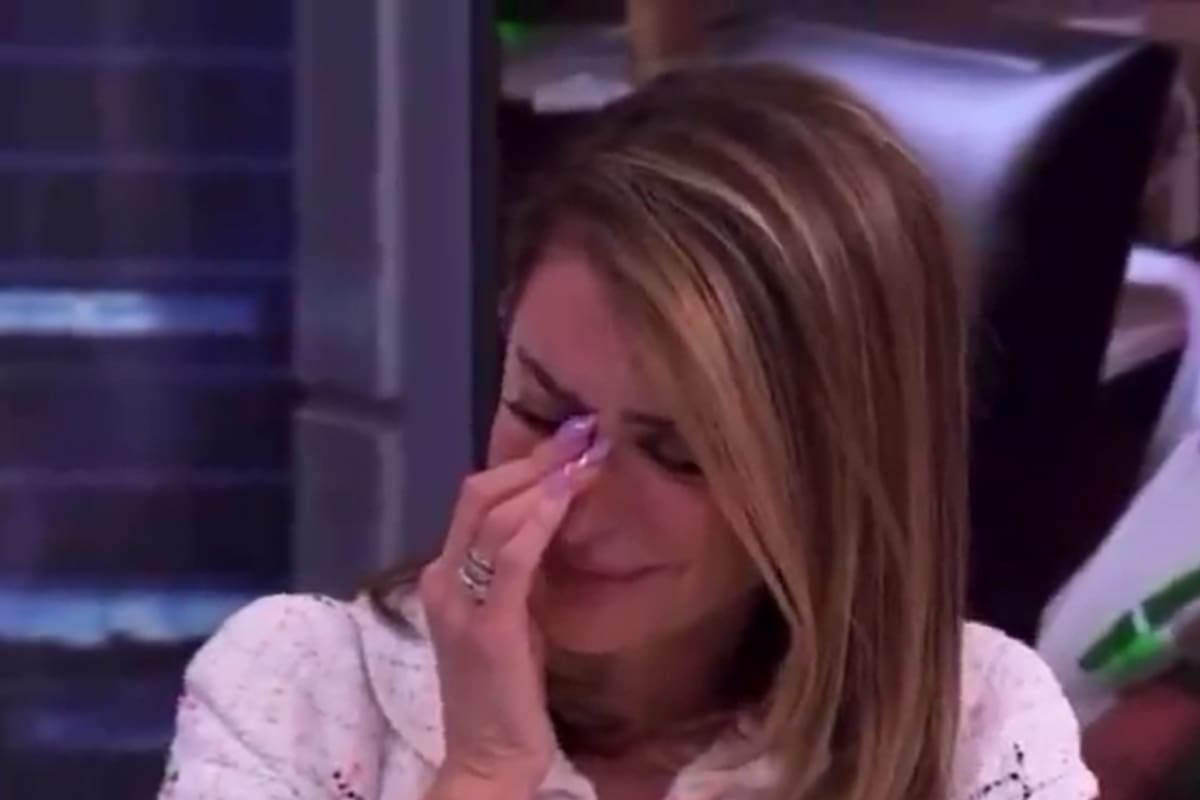 Penélope Cruz se quebró en vivo al escuchar un mensaje