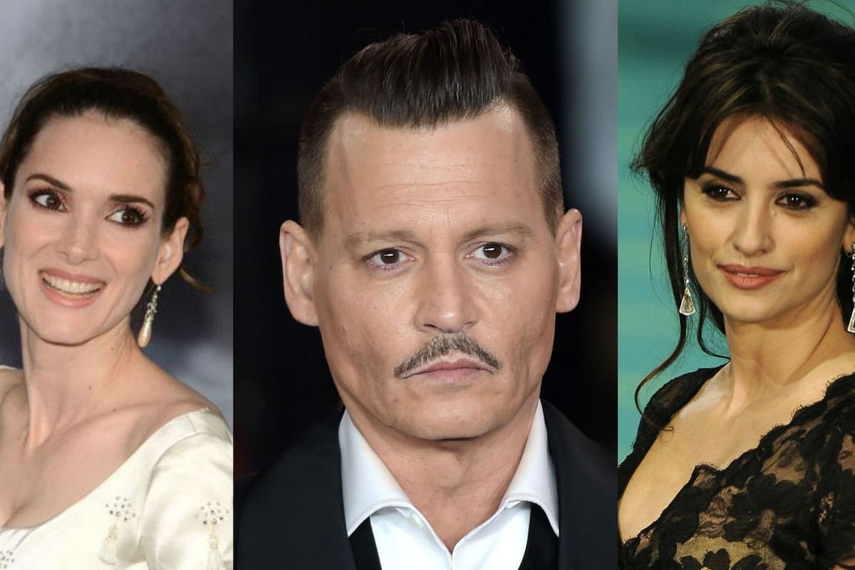 Penélope Cruz y Winona Ryder defienden a Johnny Depp en su caso contra Amber Heard