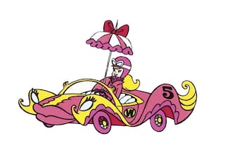 Penélope Glamour y Pierre Nodoyuna, ¿te acordás de los autos locos?