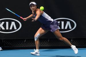 Peng Shuai en acción: su acusación sacudió el poder político chino