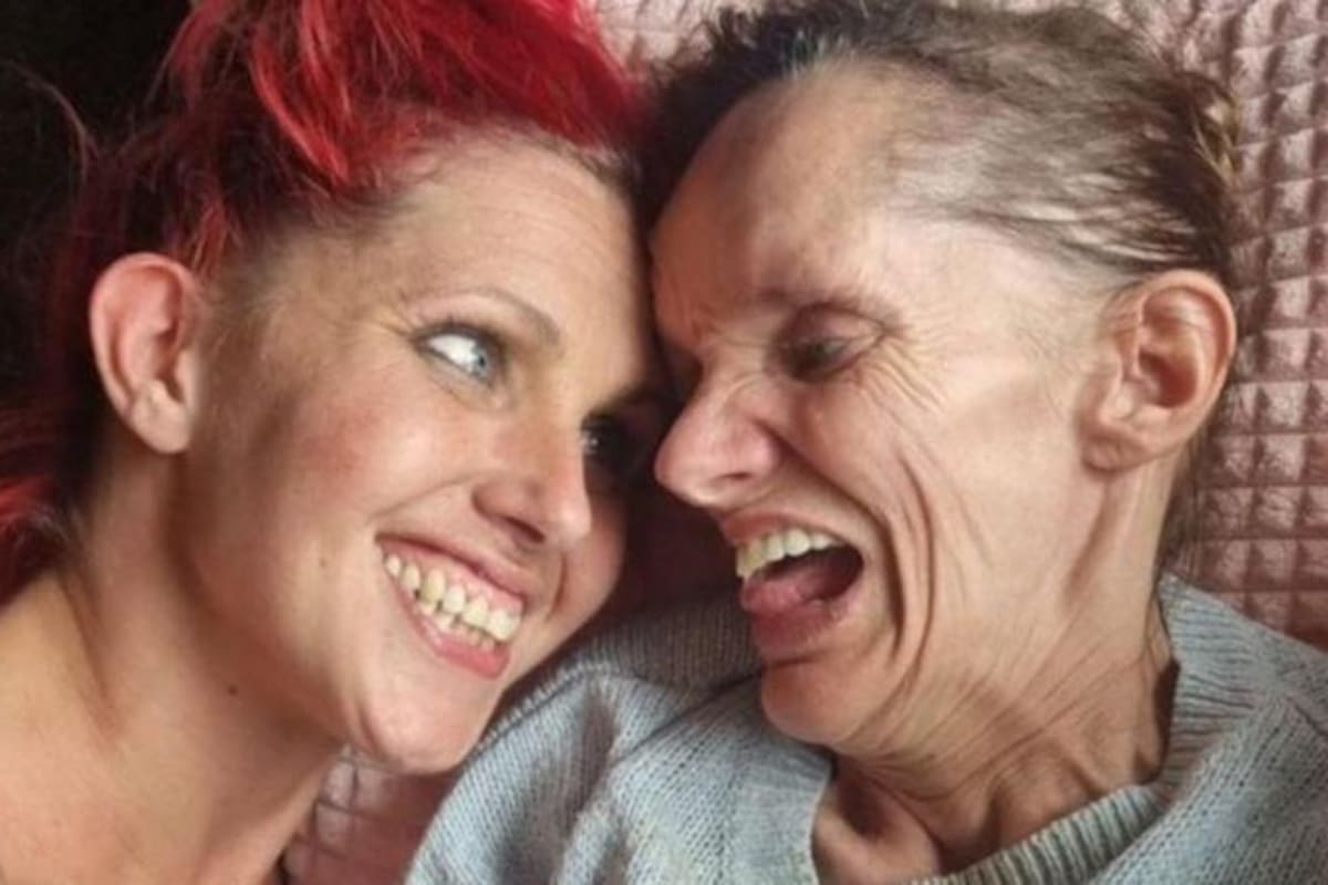 Penny Taylor dice no saber si sufrirá la misma enfermedad que su madre Liz.