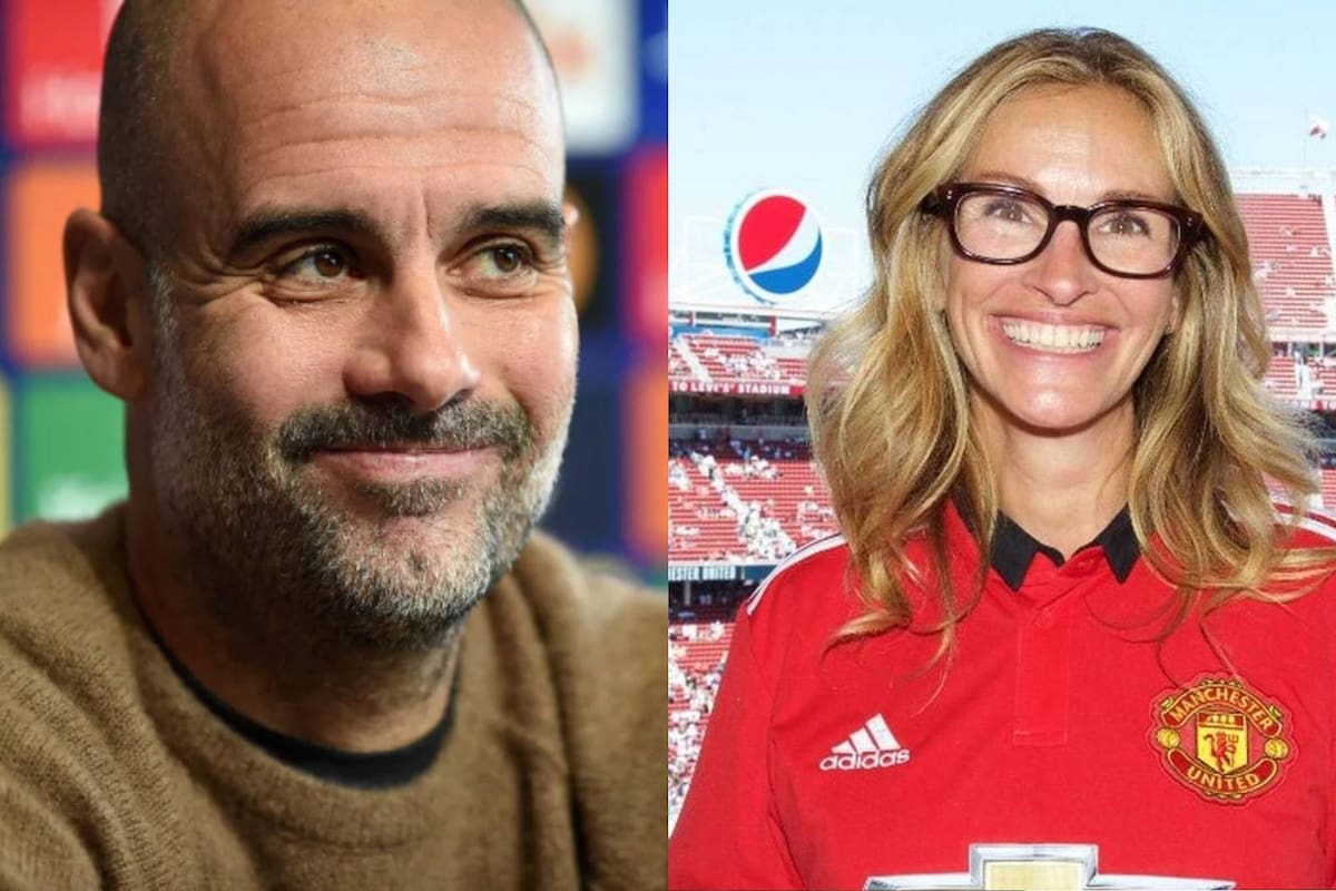 Pep Guardiola Julia Roberts