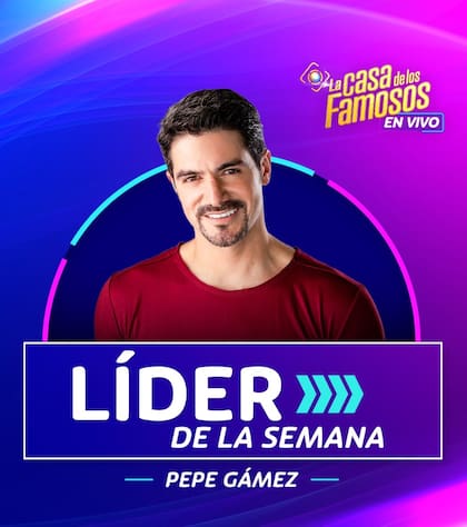 Pepe Gámez es el líder semanal de La Casa de los Famosos