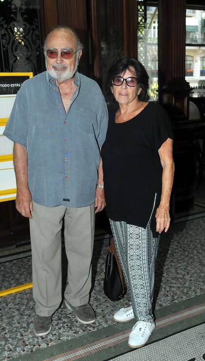 Pepe Novoa y su pareja, Elena