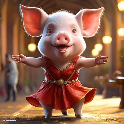 Peppa Pig según FireFly