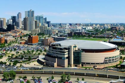 Pepsi Center, el estadio donde juega como local Denver Nuggets.