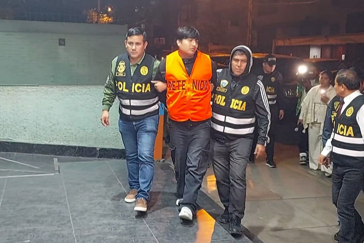 Pequeño J está preso en Perú, donde será sometido a un proceso de extradición
