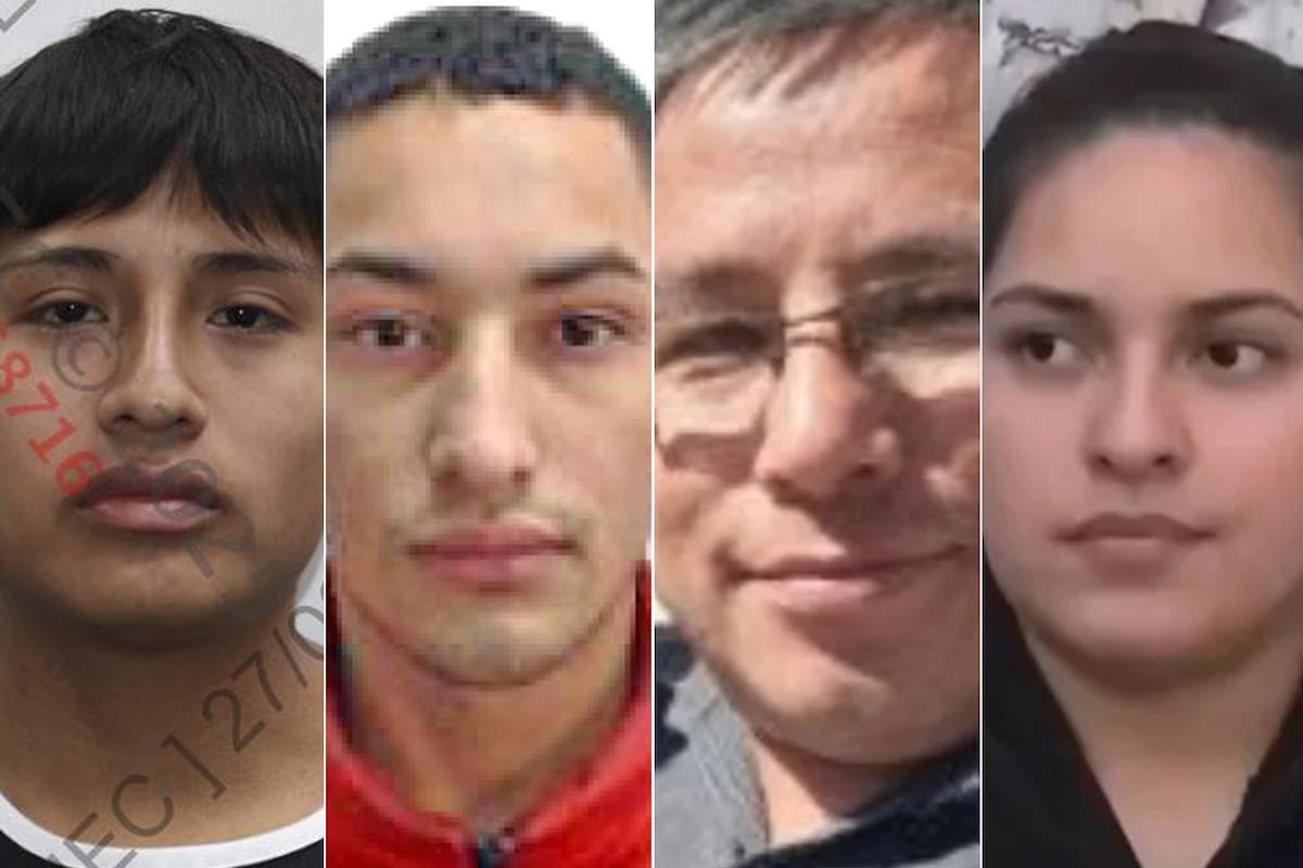 Pequeño J, Matías Ozorio, Lázaro Sotacuro y Florencia Ibáñez