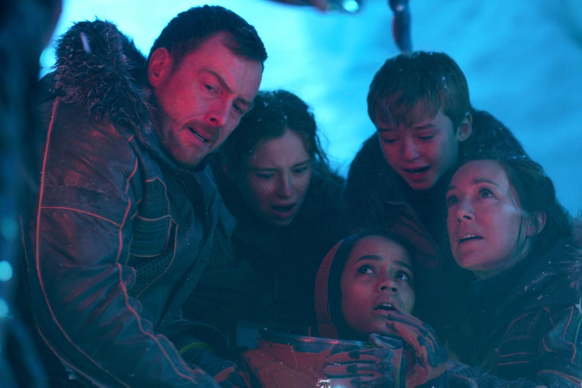 Perdidos en el espacio en la pantalla de Netflix