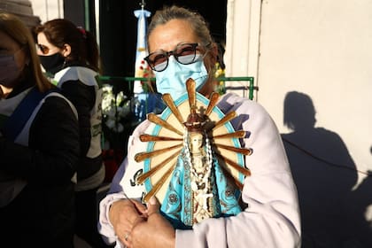 Peregrinacion a pie a Lujan . La peregrinacion de 2019 fue la ultima que se hizo en forma presencial