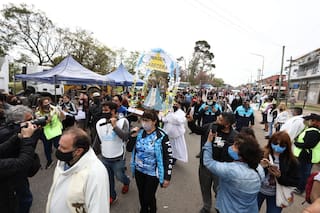 La salud, el pedido repetido en el regreso de los fieles a la peregrinación a Luján