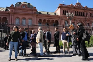 Crónica de una semana sin preguntas en la Casa Rosada