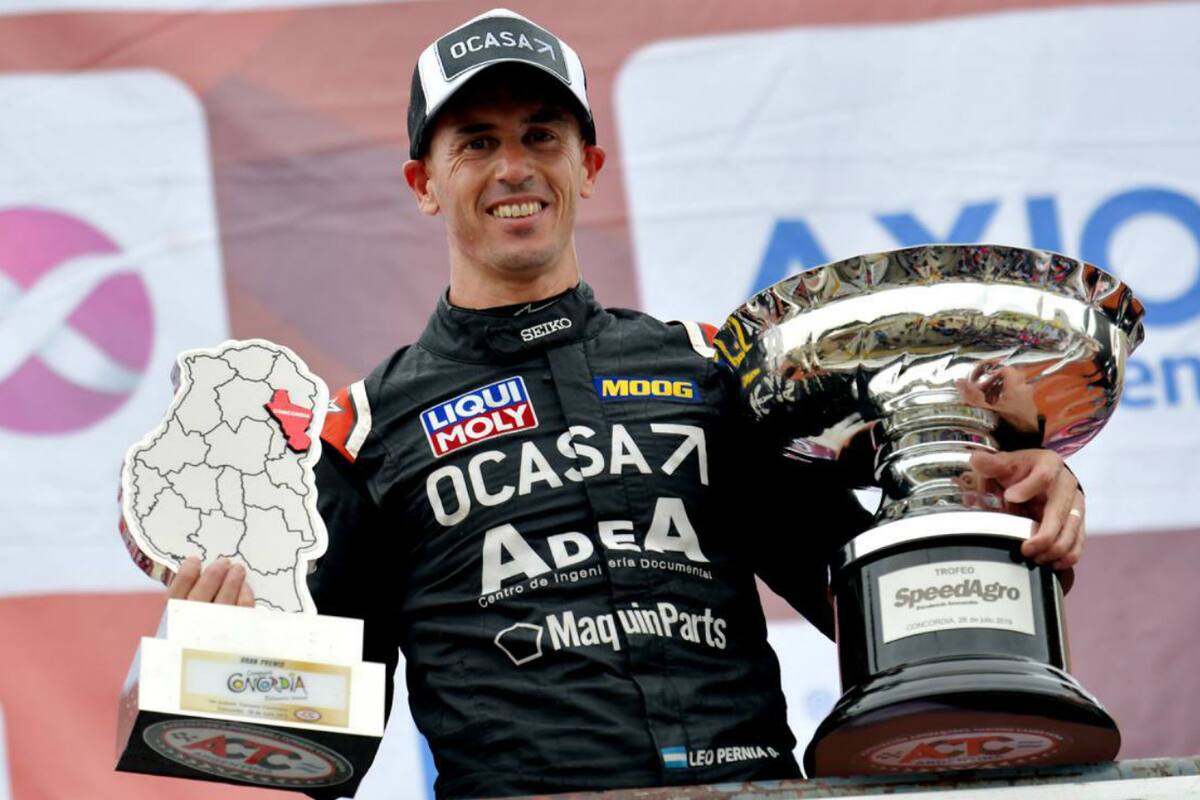 Pernía festejó en Concordia en su carrera número 150 en Turismo Carretera