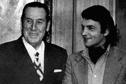 Perón con Dante Gullo