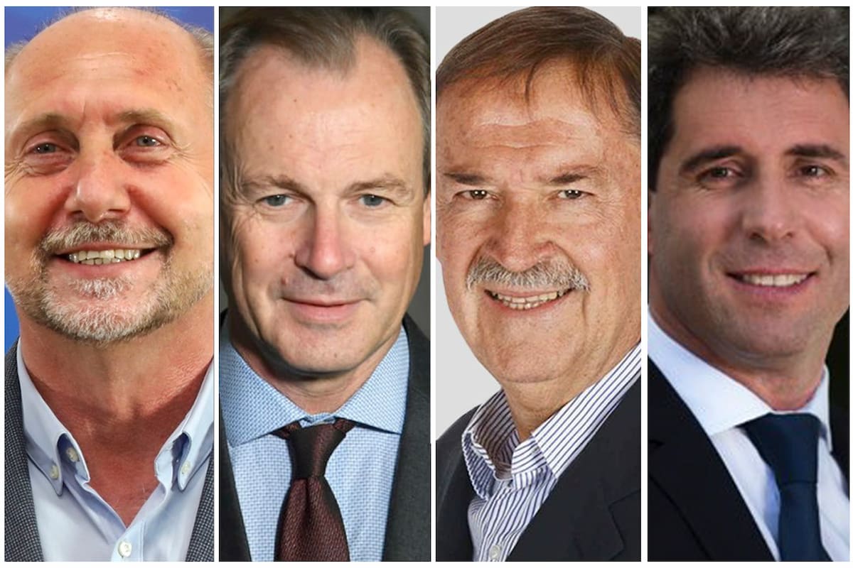 Perotti, Bordet, Schiaretti y Uñac