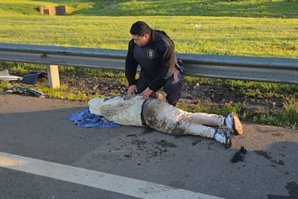 Persecución en la autopista del Oeste después de un robo: un detenido