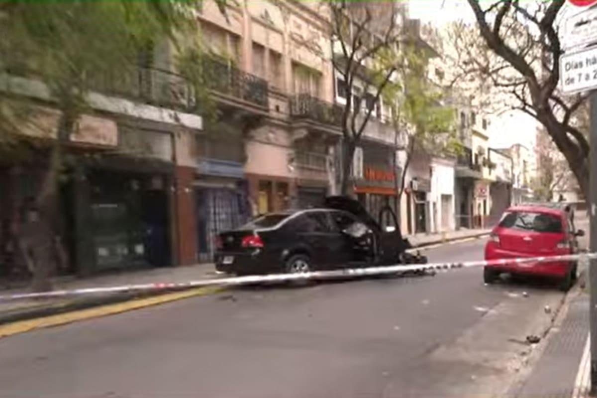 Persecución, tiroteo y choque en San Cristóbal