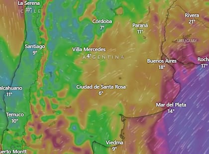 Persisten las lluvias este lunes