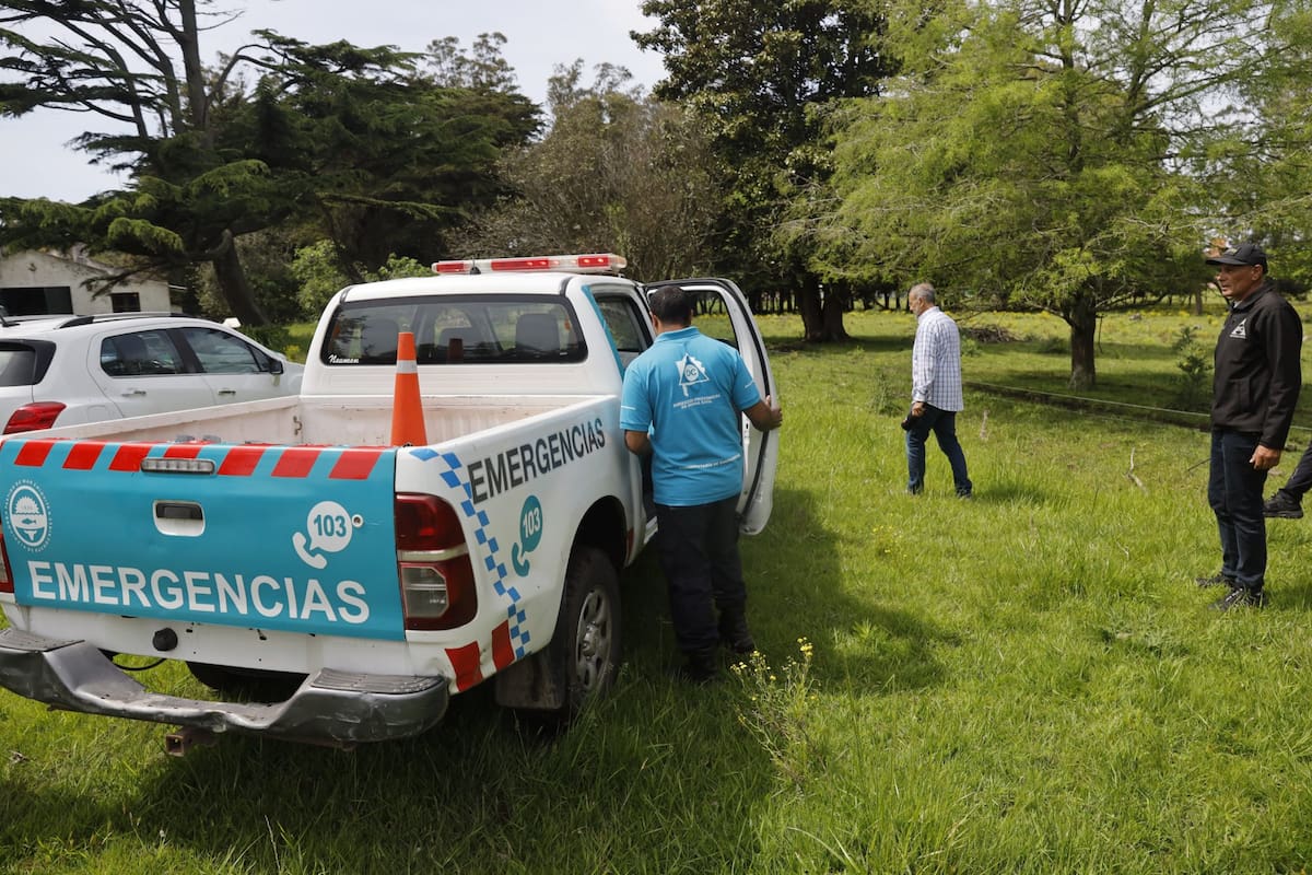 Personal de Defensa Civil continua con la búsqueda del puma en campos y barrios cercanos a Santa Elena