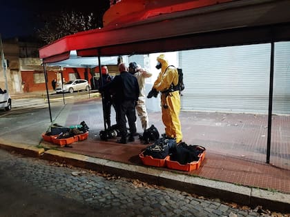 Personal especializado brindó asistencia en el lugar