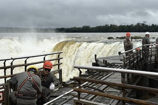Después del cierre por la crecida, la Garganta del Diablo podría volver a recibir visitantes el fin de semana