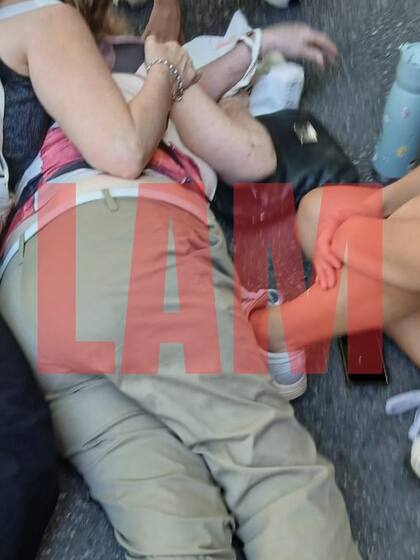 Personas accidentadas en la vía pública