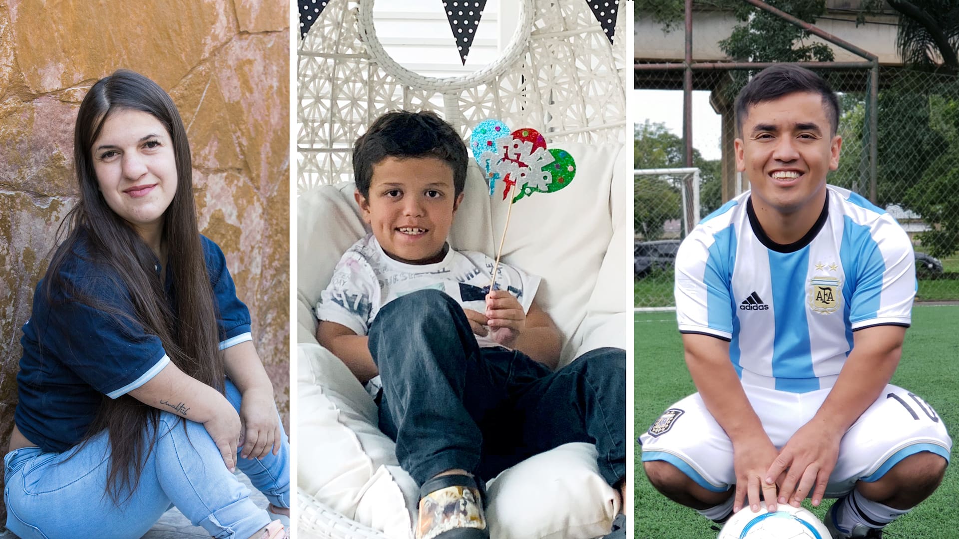 Karen, Joaquín y Facundo tienen diferentes edades y sueños, pero un mismo anhelo: romper con los estereotipos y los prejuicios que enfrentan las personas de talla baja