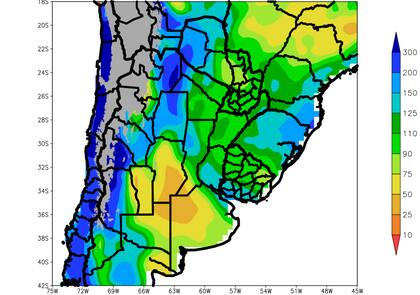 Perspectiva de precipitación otoño 2025