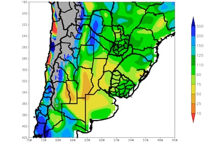 Perspectiva de precipitación verano 2025