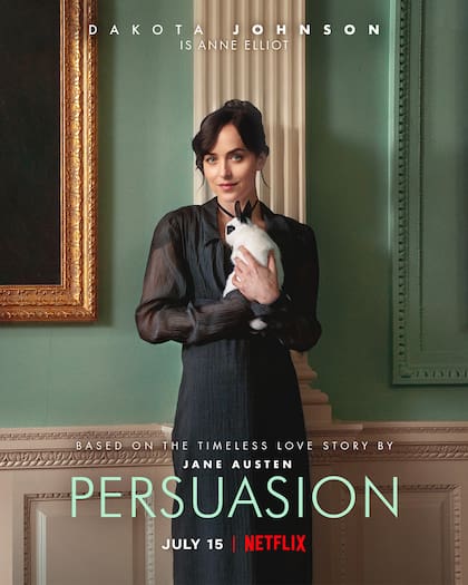 Persuasión, libro de Jane Austen escrito hace más de 200 años, en sú última adaptación, producida por Netflix
