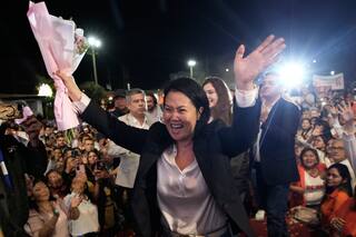 Perú: Milei felicita a Keiko Fujimori