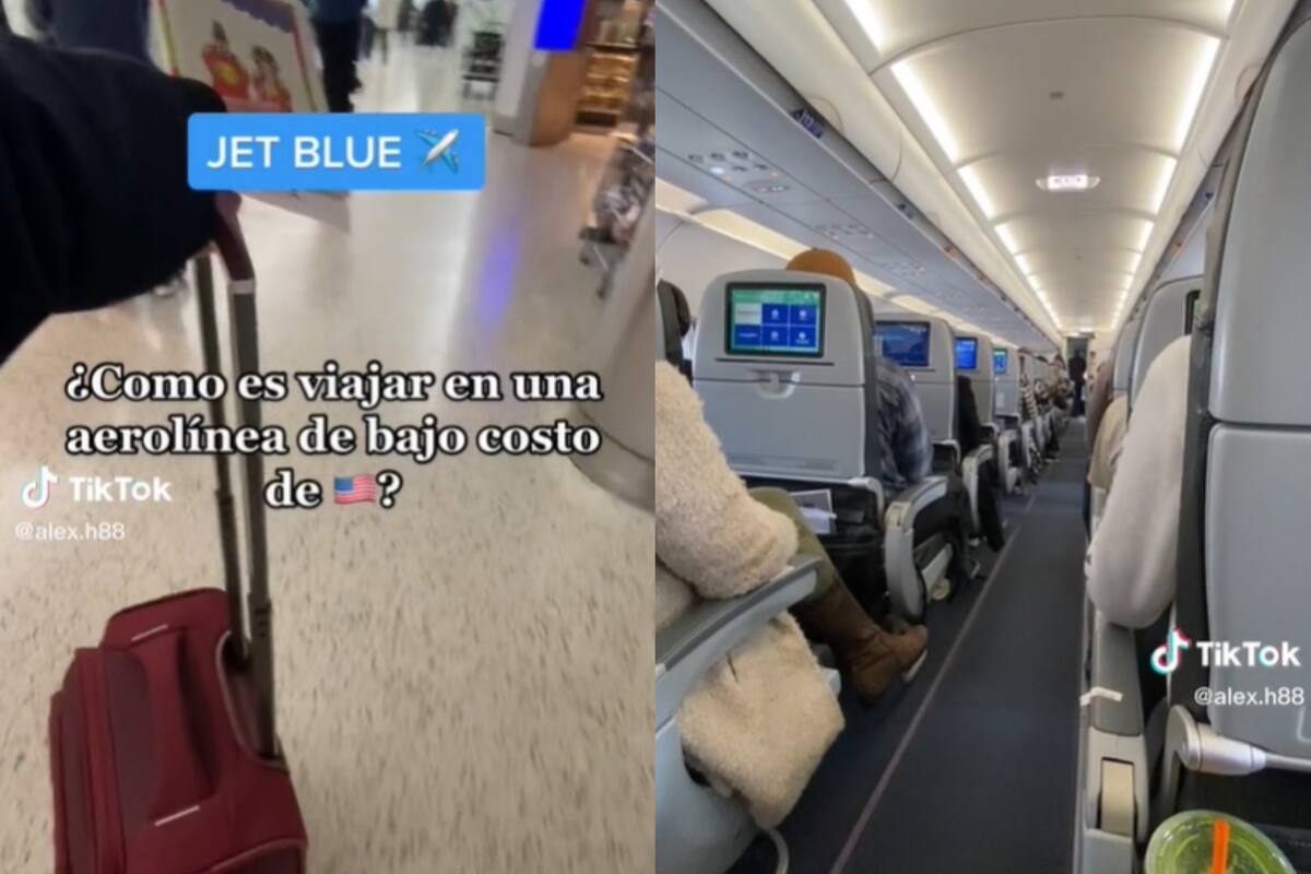 Pesan creencias negativas acerca de las aerolíneas de bajo costo; una tiktoker se animó a mostrar su experiencia