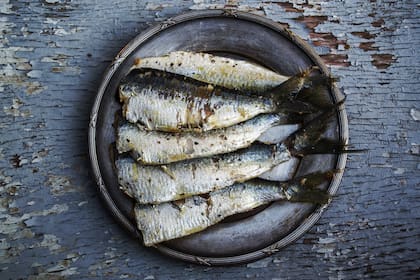 Pescados como sardinas, salmón, caballa o atún son de las principales fuentes alimentarias de vitamina D