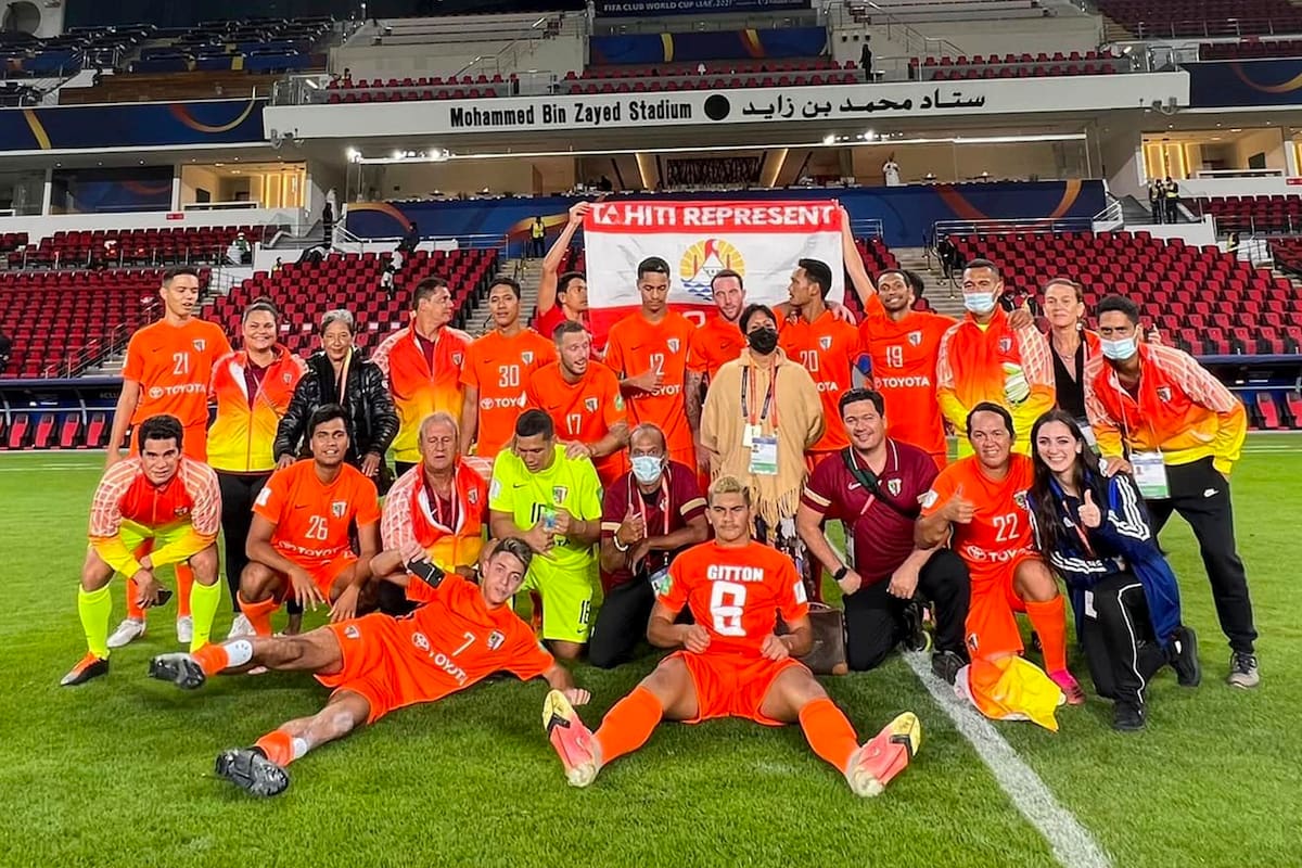 Pese a la derrota por 4-1 con Al Jazira en el primer partido del Mundial de Clubes, el AS Pirae de Tahití, un equipo de aficionados, se fue de Abu Dhabi con una sonrisa