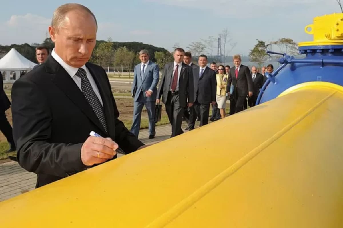 Pese a las sanciones financieras, el gobierno de Vladimir Putin sigue vendiendo gas a Europa