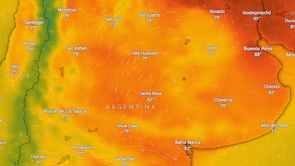 Pese a los chaparrones, la presión térmica sigue sin dar tregua en el área metropolitana