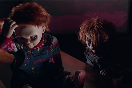 Pese a que luce aterrador, Chucky siempre tiene lugar para el humor