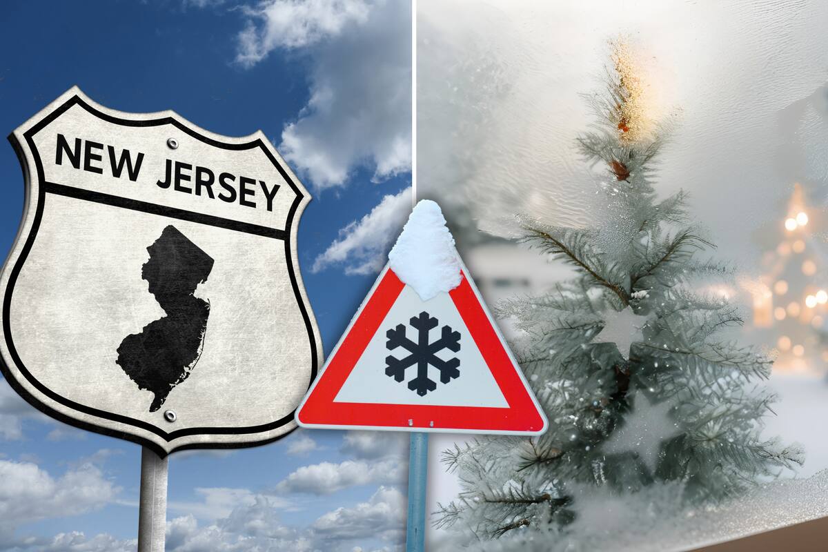 Pese a que Nueva Jersey experimentó un inicio de semana con clima invernal y nieve ligera, el desplazamiento de los sistemas de baja presión hacia el Atlántico dejará un escenario de frío seco