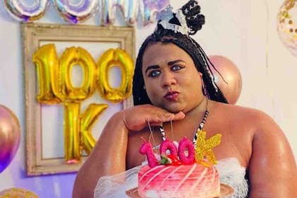 Pese a que terminó el 2020 celebrando que su cuenta de Instagram había llegado a los 100 mil seguidores, el 2021 la encontró con el positivo de Covid-19.