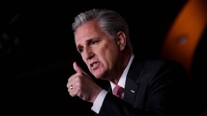 Pese a ser el candidato natural al cargo, Kevin McCarthy enfrentó dificultades para aglutinar los votos de su propio partido