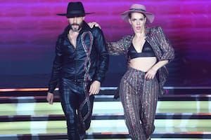 Pese al miedo, Julieta Nair Calvo brilló en la música disco