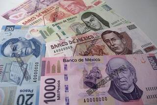 Peso mexicano y bolsa caen tras retroceso en negociación EE.UU.-Irán